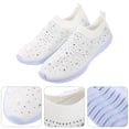 thumbnail image 2 of BRIGHTFUFU 1 par de zapatos para correr descalzos, mocasines transpirables, zapatos deportivos brillantes, 2 of 7