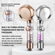 thumbnail image 3 of Cabezal de ducha ajustable con ventilador Tope de un botón Boquilla de agua de mano que ahorra agua Pulverizador de alta presión Filtro de accesorios de baño para gimnasio, Dorado Speravity HA009387-01, 3 of 6