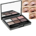 thumbnail image 2 of 6 colores de maquillaje de de ojos de ojos con conjunto de pinceles 03 moda ahumado Colco Paleta de sombras de ojos mate, 2 of 8