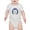 White, variant on Funny Cat. Bodysuit Infant -Kayomi Harai Designs, Newborn