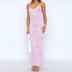 thumbnail image 4 of Vestido Señoras Cami Lápiz Vestido Chic Pullover Fiesta de Noche Vestido Formal Cgtredaw Rosa M para Mujer, 4 of 6