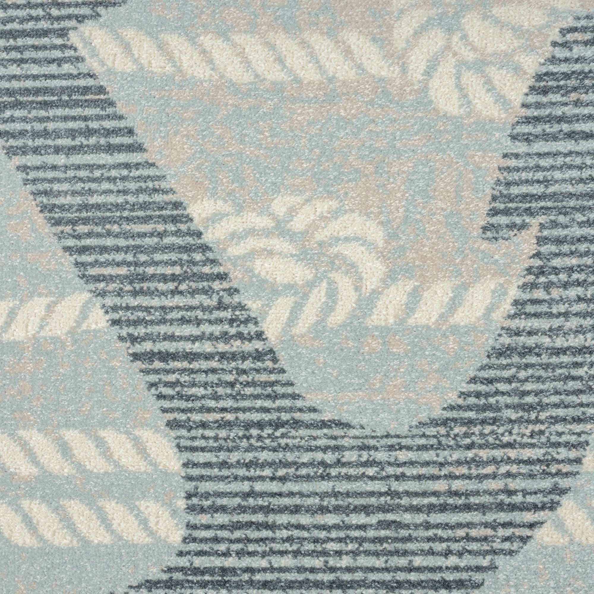 Home Dynamix Marine Anchor Coastal Anchor Indoor/Outdoor Area Rug, Blue/Ivory , 5'2"x7'2"