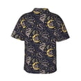 thumbnail image 3 of Picia Snake Sleep Gentle Cotton Regular Fit Short Sleeve Casual Hawaiian Shirt for Men-XX-Large, 3 of 9
