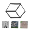 thumbnail image 3 of WRITWAA Concrete Pavement Mold Black Plastic for DIY Homeowners 1Set, 3 of 8