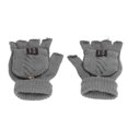 thumbnail image 2 of 1 par de guantes calentados por USB, guantes térmicos de calefacción eléctrica, calentadores de manos de invierno para trabajar con medio dedo, color gris, 2 of 8