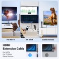 thumbnail image 4 of Cable extensor HDMI UGREEN de 3,3 pies, 8K@60Hz, 48 Gbps, 4 of 9