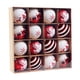 thumbnail image 2 of 16x Adornos de Bolas de Navidad, Bolas de Decoración para Árboles de Navidad, Decoraciones Colgantes para Árboles de Navidad, para Guirnalda de Guirna Rojo y, 2 of 8