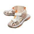 thumbnail image 4 of Tkrady Boys Sandals Summer New Casual Fashion Soft Sole Glitter Comfortable Closed Toe Sandals, Sizes 4-14 Years, 4 of 7