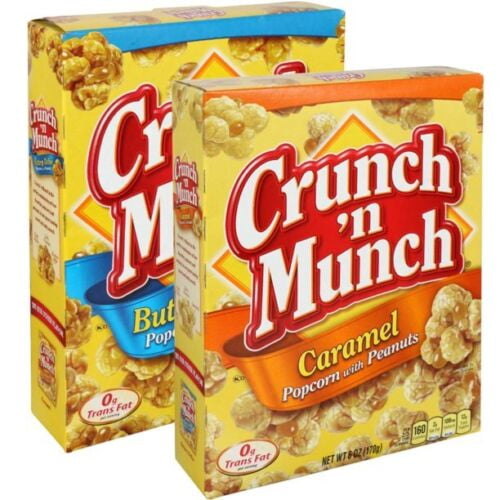 Crunch'n Munch Buttery Toffee and Caramel 6 oz (2 pack)