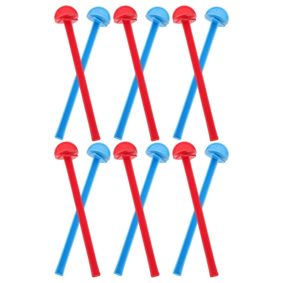 Niceauty 12Pcs Strong Plastic Perches Holders for Bird Cage with Easy Fix Design