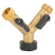 thumbnail image 1 of Divisor de manguera, conector de rosca hembra G3/4 Conector de manguera Distribuidor de manguera de jardín Innovación moderna, 1 of 8