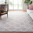 thumbnail image 2 of SAFAVIEH Kilim Meryll Diamond Polyester Area Rug, Black/Ivory, 8' x 10', 2 of 8