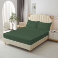 thumbnail image 4 of CUITING Double Bed Fitted Sheet  70”x80” Non-Slip Fixed Bed Cover  -Inclusive Mattress Protection  Soft Fiber Suitable for Sleeping Naked, 4 of 6