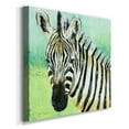 thumbnail image 2 of Painterly Zebra-Premium Gallery Wrapped Canvas - Ready to Hang, 2 of 3