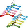 thumbnail image 1 of 10Pcs Baby Kids Cartoon Wooden Coat Clothes Pants Hook Hanger Rack Stands (Random Pattern), 1 of 6