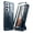 Blue, variant on Dexnor for Samsung Galaxy S21 Ultra Case, [Built in Screen Protector and Kickstand] Heavy Duty Military Grade Protection Shockproof Protective Cover for Samsung Galaxy S21 Ultra 5G, 6.8 inch Purple