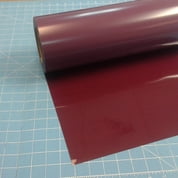 Maroon Siser Easyweed 15' x 3' (feet) Iron on Heat Transfer Vinyl Roll HTV
