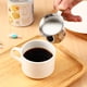 thumbnail image 4 of Juego de 3 tazas de leche de acero inoxidable de 90 ml (3 oz), jarra pequeña para espumar leche, ideal para café expreso., 4 of 7