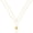 Layered chain Star CZ, variant on 14k Gold Plated/Silver Cubic Zirconia Necklaces for Women, Simple CZ Jewelry Necklaces Trendy Gifts