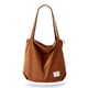 thumbnail image 1 of Bolso de mano KALIDI FANCY FOREST pana grande con cremallera marrón, 1 of 9