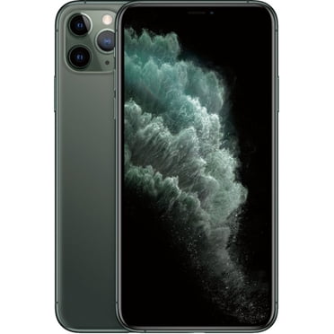 Restored Apple Iphone 11 Pro Max Midnight Green 256gb Fully Unlocked Smartphone Refurbished Walmart Com
