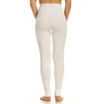 thumbnail image 2 of Indera Mills Women's ICEtex Dual Face Fleeced Silvadur Raschel Knit Drawers, White, 2XLarge, 2 of 2