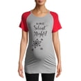 thumbnail image 4 of Planet Motherhood Maternity Silent Nights Holiday T-Shirt, 4 of 6