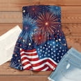 thumbnail image 6 of Women 250th Anniversary USA Shirt Women Patriotic Independence Day Shirt Women Strapless Casual Tube Top, 6 of 7