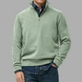 thumbnail image 2 of Maean Mens Big and Tall Sweatshirt V Neck Long Sleeve Textured Pullover Lightweight Sweaters Sweatshirts, 2 of 6