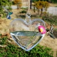 thumbnail image 6 of HomeDM Glass Hummingbird Feeders Outdoors Hanging Hand Blown Glass Hummingbird Feeders Glass Hummingbird Feeders for Garden Hanging Window Bird Feeder Backyard Decor, 6 of 9