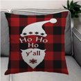 thumbnail image 1 of Jusqu'à 65% de Réduction SMihono Noël Coton Lin Coussin Housse de Coussin Canapé Decor, 1 of 3