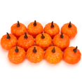thumbnail image 6 of 12 Pack Mini Artificial Foam Pumpkins 5.4cm Small Fake Fall Pumpkins for Thanksgiving Halloween Table Decor DIY Craft Photo Props, 6 of 6