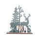 thumbnail image 2 of Manualidades de madera para árboles de Navidad, ilustraciones, manualidades para la decoración de la temporada navideña Árbol de alce de Navidad, 2 of 8
