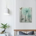 thumbnail image 2 of Fenyluxe Dandelion Dragonfly Wood Canvas Wall Decor Home Decoration Art for Living Room Bathroom Bedroom Office 16x20in, 2 of 5