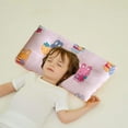 Toddler Pillow Doublesided Breathable Soft Cotton & Minky Dot Fabric