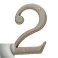 thumbnail image 1 of Baldwin 90672056 House Number - 2, Lifetime Satin Nickel, 1 of 1