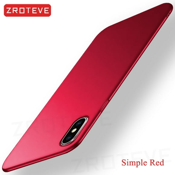 For iPhone X XS XR Case ZROTEVE Luxury Ultra Slim Frosted Hard PC Cover For Apple iphone XS Max 10 iPhonex iPhone10 Phone Cases