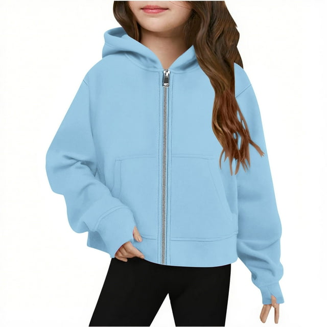 The Big Year Sweat à Col Rond Demi-Fermeture à Glissière pour Bébé Filles Décontracté et Quotidien