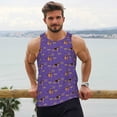 thumbnail image 6 of Pofeuu German Shepherd Dog Print Men's Workout Tank Tops Sleeveless Muscle Gym Shirt Quick Dry-4X-Large, 6 of 7