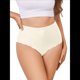 thumbnail image 1 of Bragas Invisibles de Cintura Alta para Mujer, Sin Etiqueta, con Borde Ondulado y Cobertura Total. Como la Leche L, 1 of 10