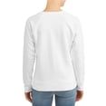thumbnail image 4 of Time and Tru Women's Athleisure Women's Fleece Sweatshirt, 4 of 4