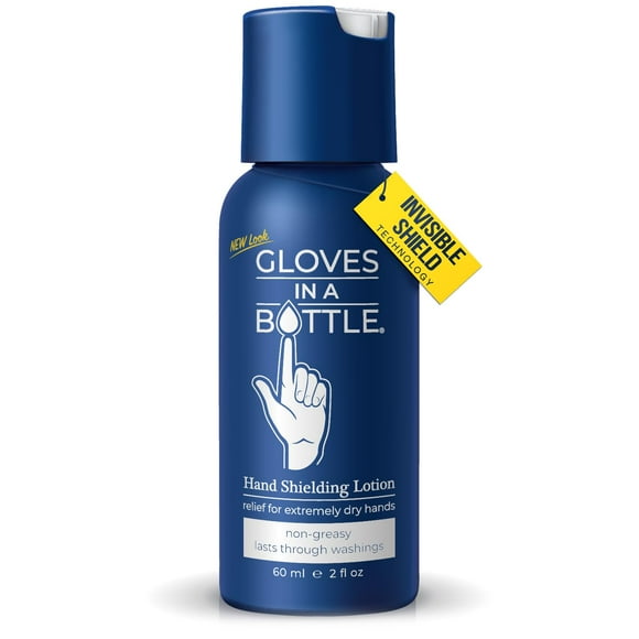 Guantes de loción para manos en botella que protegen la piel seca de 60 ml