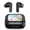 Black, variant on Cshidworld Smart Touch Screen Wireless Earbuds with ANC and ENC, Bluetooth 5.3 Headphones with Charging Display Case, Deep Bass Stereo Sound, Clear Calls, Sports Earphones for iPhone Android