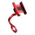thumbnail image 3 of Heightened Aluminium Alloy Bicycle Mobile Phone Holder 360° Rotation Adjustable Motorcycle Phone Mount Rear View Mirror Phone Bracket for Mountain Bike Road Bicycle, 3 of 7