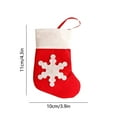thumbnail image 4 of Yhmxh Christmas Silverware Holders, Santa Socks Pocket Tableware Holder, Christmas Tableware Holder Flatware Non Woven Fabrics Knife Fork Bags Cutlery Organizers for Dinner Table Xmas Party Decor, 4 of 7