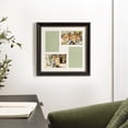 thumbnail image 2 of DesignOvation Bagnell 4 Opening Black Collage Picture Frame, 2 of 10