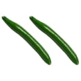 thumbnail image 3 of Pepinos artificiales de espuma, modelos de vegetales falsos, modelos de pepino realistas, 2 uds., 3 of 8