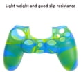 thumbnail image 3 of PS4 Controller Skin Grip Cover Case Set Protector de silicona suave Gel Goma Shell Antideslizante Thumb Stick Caps para Playstation 4 Controller Gaming Gamepad Ormromra 2033315-15, 3 of 9