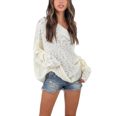 jumper shorts and off shoulder
