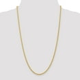 thumbnail image 2 of 14K 2.75mm Handmade Rope Chain, 2 of 3
